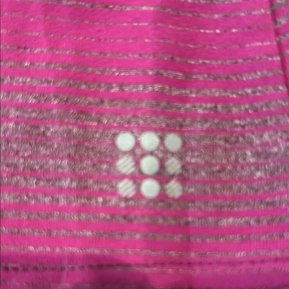 Title Nine Purple Striped Quarter-Zip Pullover - Picture 2 of 11